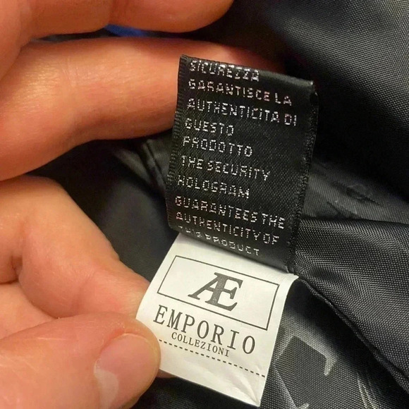 AE Di  Milano Genuine Italian Lightweight spring jacket New With Tags - Picture 12 of 14